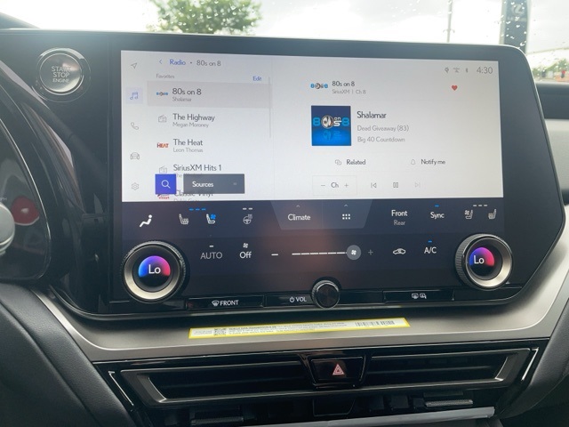 new 2025 Lexus TX car, priced at $70,930