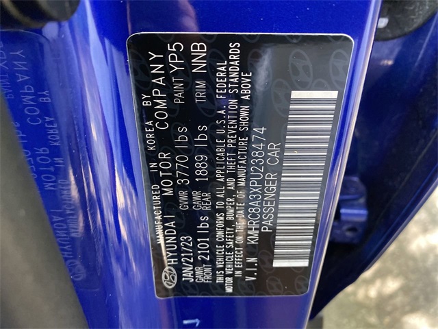 used 2023 Hyundai Venue car, priced at $19,247