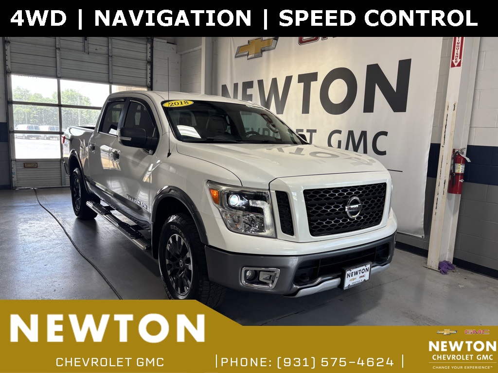 used 2018 Nissan Titan car, priced at $24,500