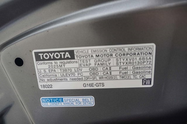 new 2025 Toyota GR Corolla car, priced at $46,379