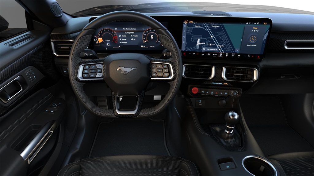 new 2025 Ford Mustang car, priced at $53,038