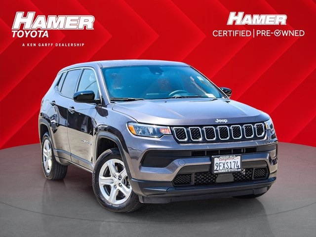 used 2023 Jeep Compass car, priced at $18,592