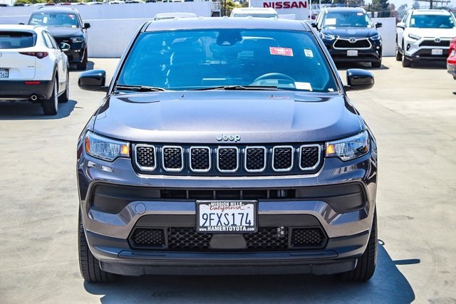 used 2023 Jeep Compass car, priced at $18,592