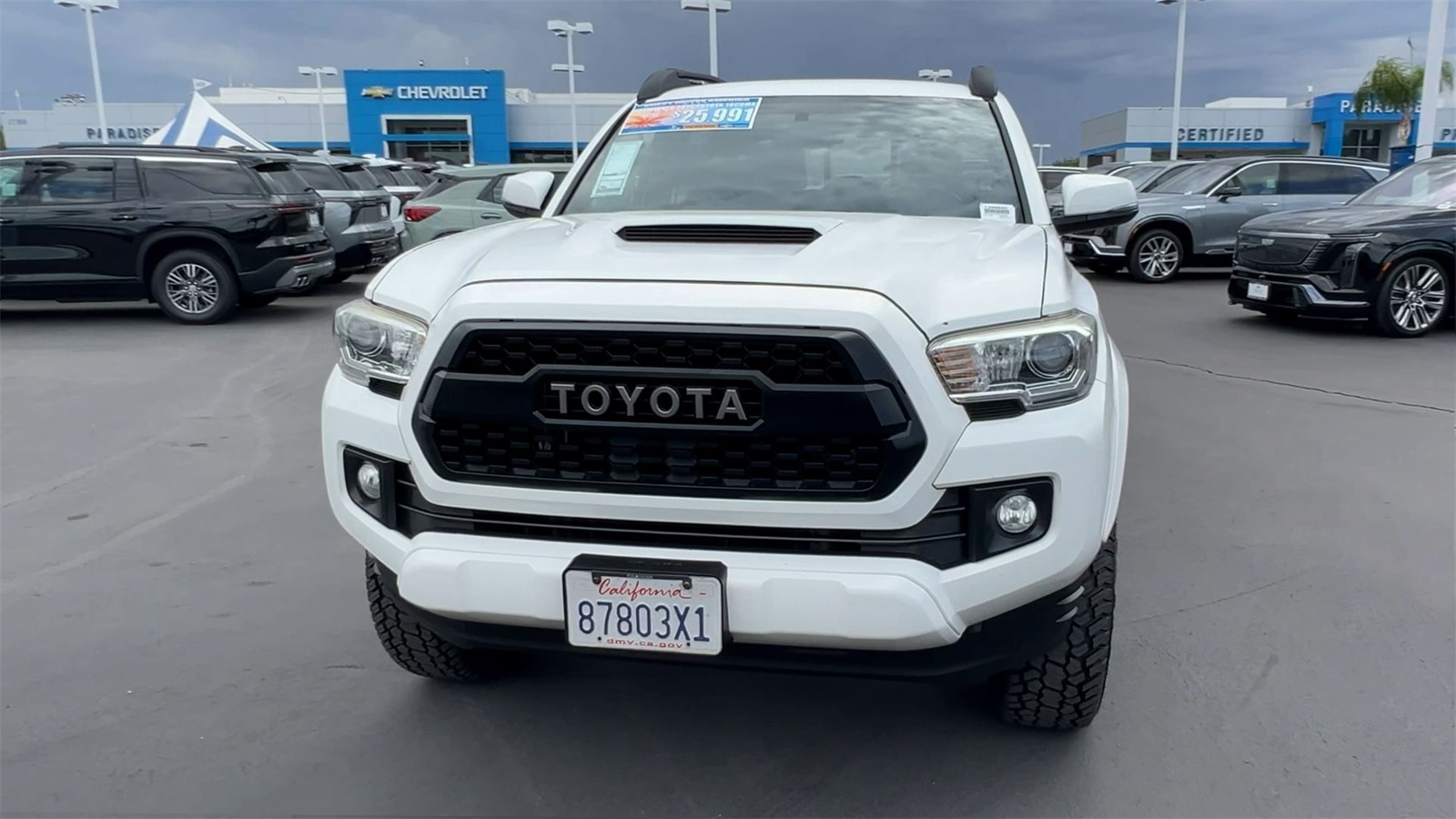 used 2016 Toyota Tacoma car, priced at $25,991