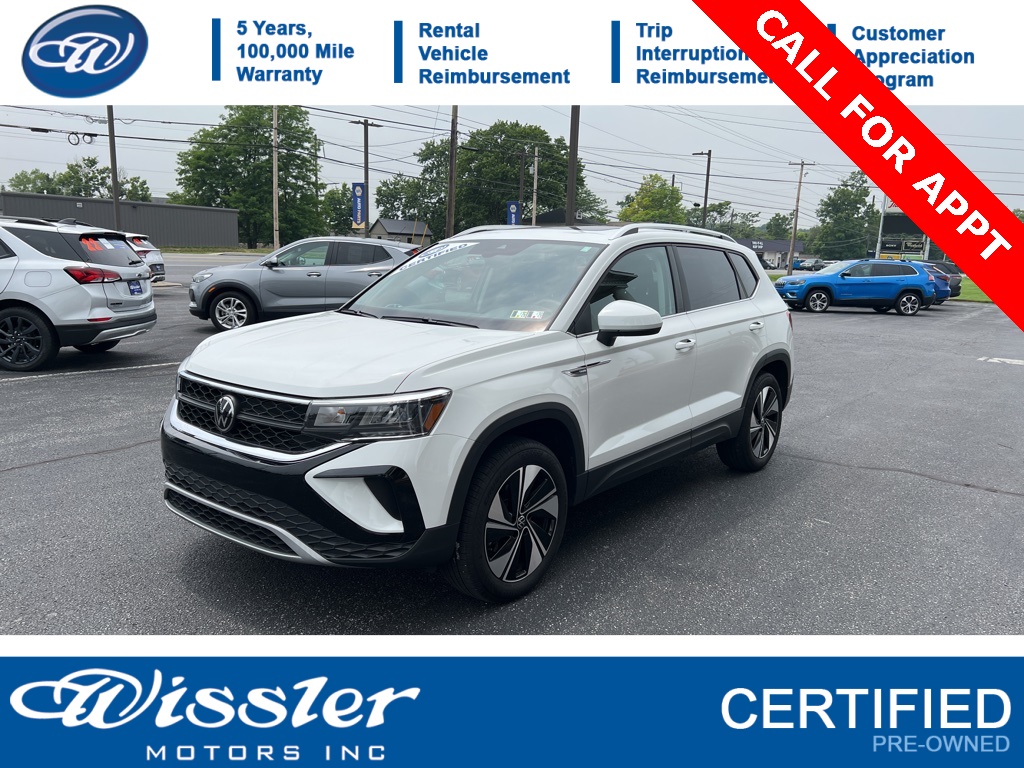 used 2024 Volkswagen Taos car, priced at $24,900