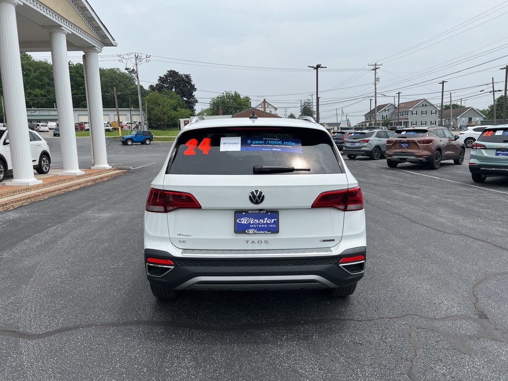 used 2024 Volkswagen Taos car, priced at $24,900
