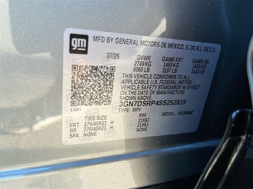 new 2025 Chevrolet Equinox EV car, priced at $41,413