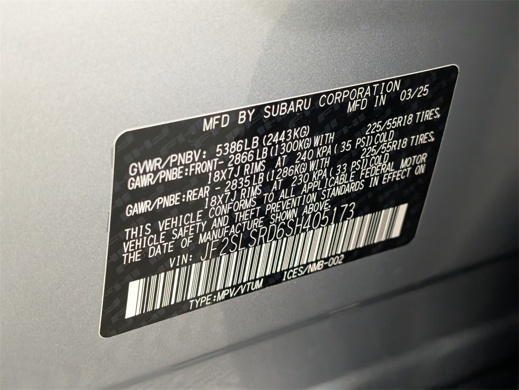 new 2025 Subaru Forester Hybrid car, priced at $41,770