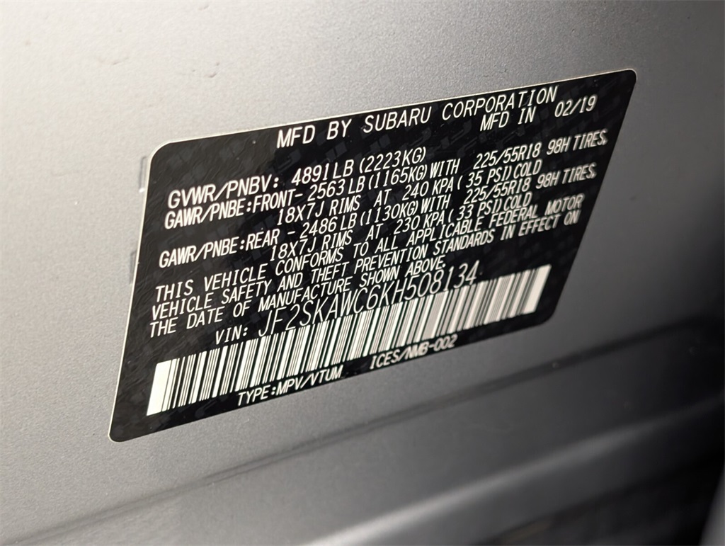 used 2019 Subaru Forester car, priced at $22,988