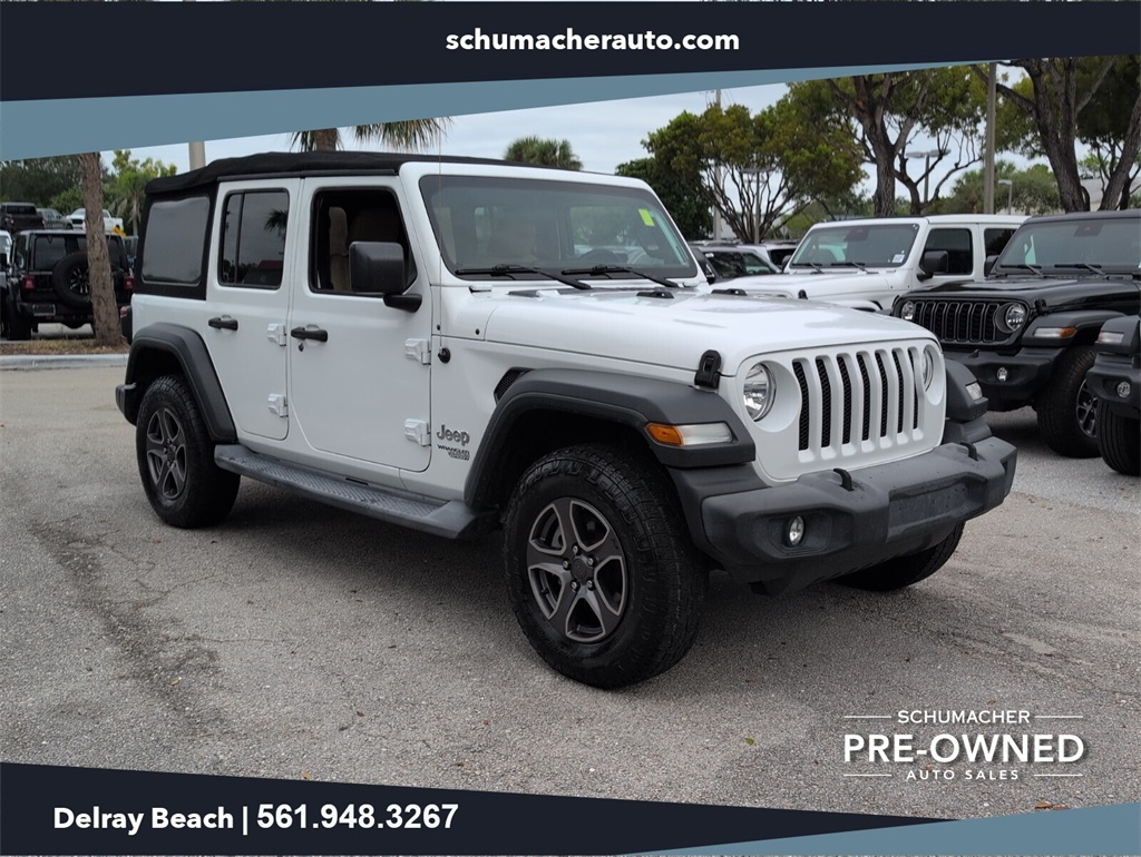 used 2018 Jeep Wrangler car, priced at $21,988