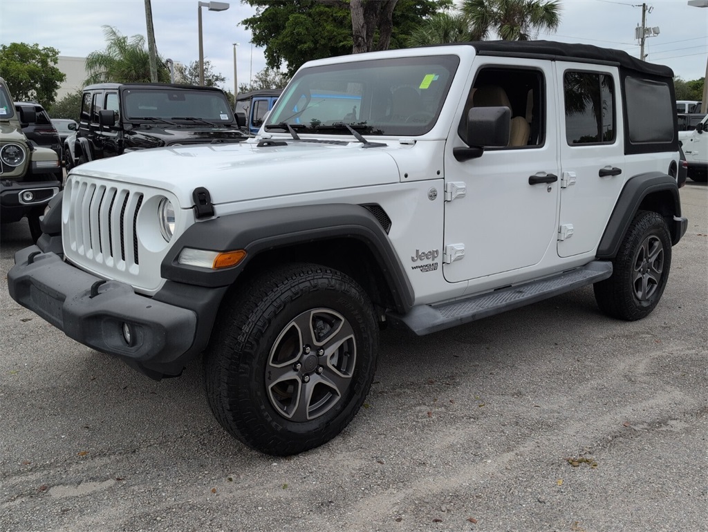 used 2018 Jeep Wrangler car, priced at $21,988