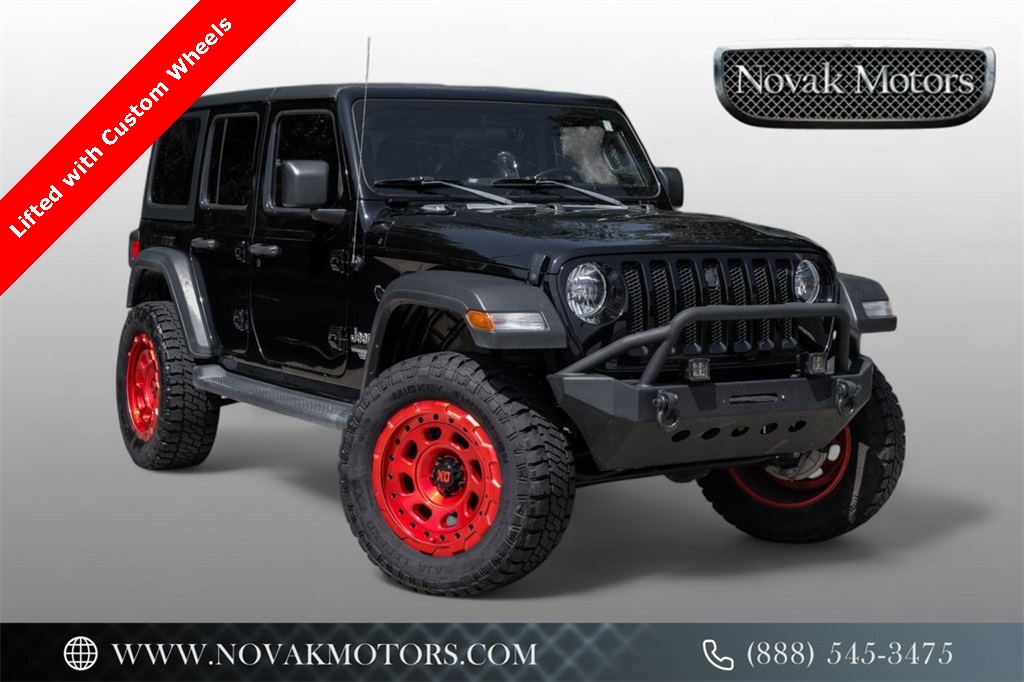 used 2018 Jeep Wrangler car, priced at $24,608