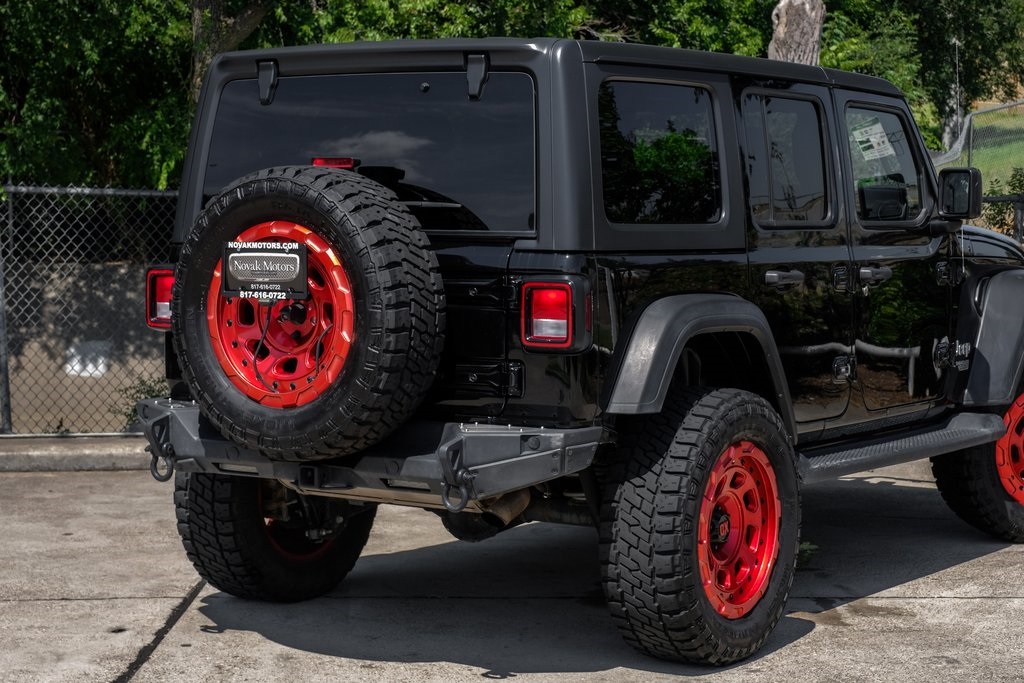 used 2018 Jeep Wrangler car, priced at $24,608