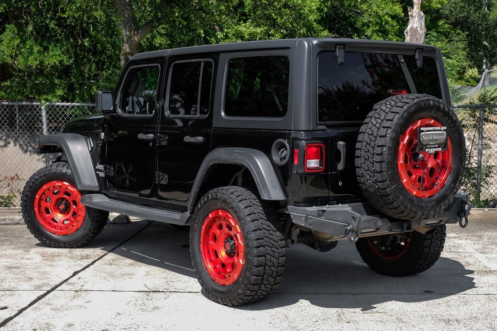 used 2018 Jeep Wrangler car, priced at $24,608