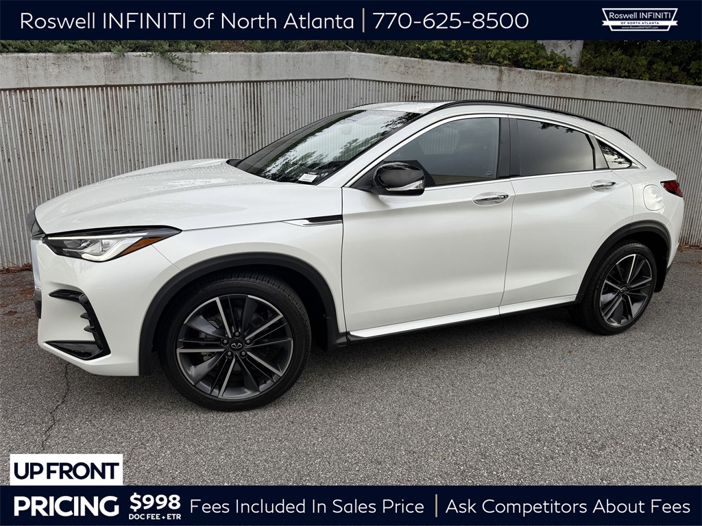 used 2024 INFINITI QX55 car, priced at $38,299