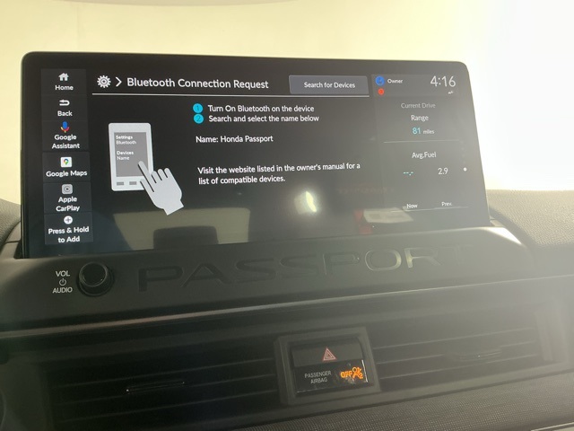 new 2026 Honda Passport car, priced at $51,775