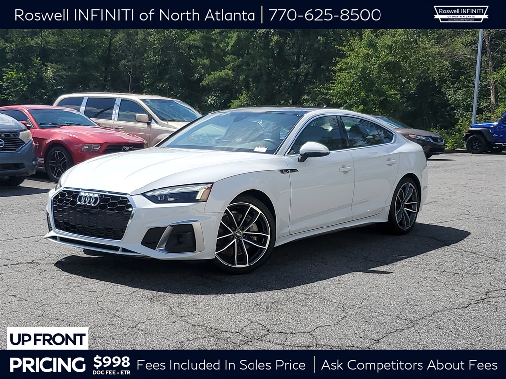 used 2022 Audi A5 Sportback car, priced at $29,550