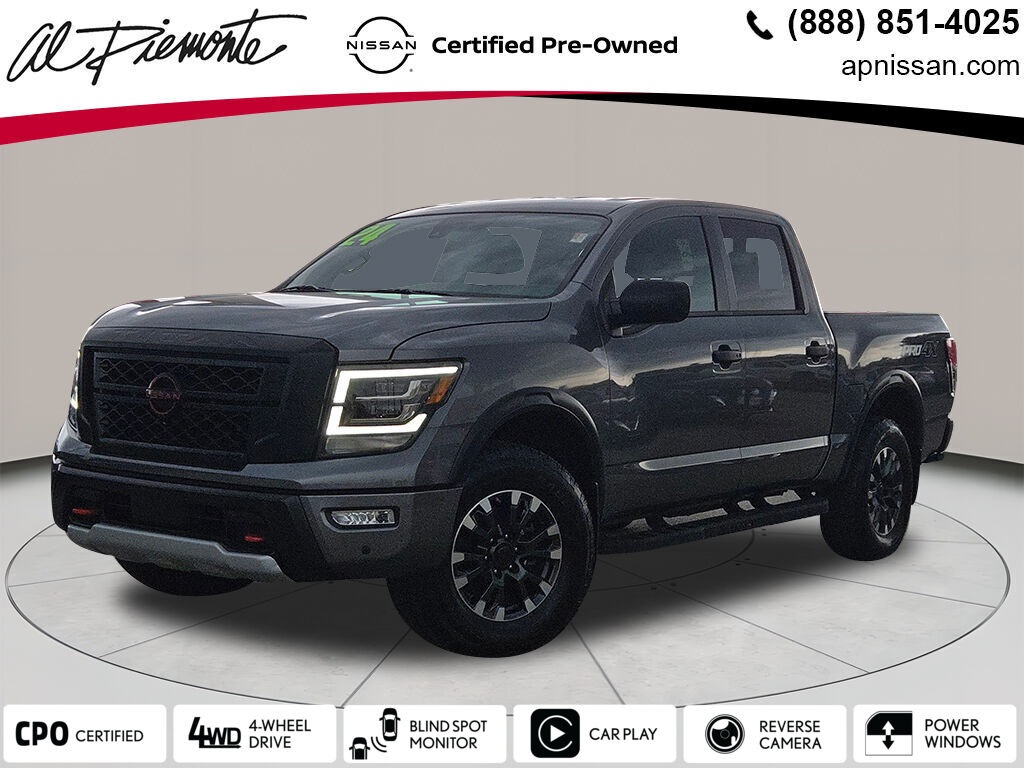used 2024 Nissan Titan car, priced at $48,500