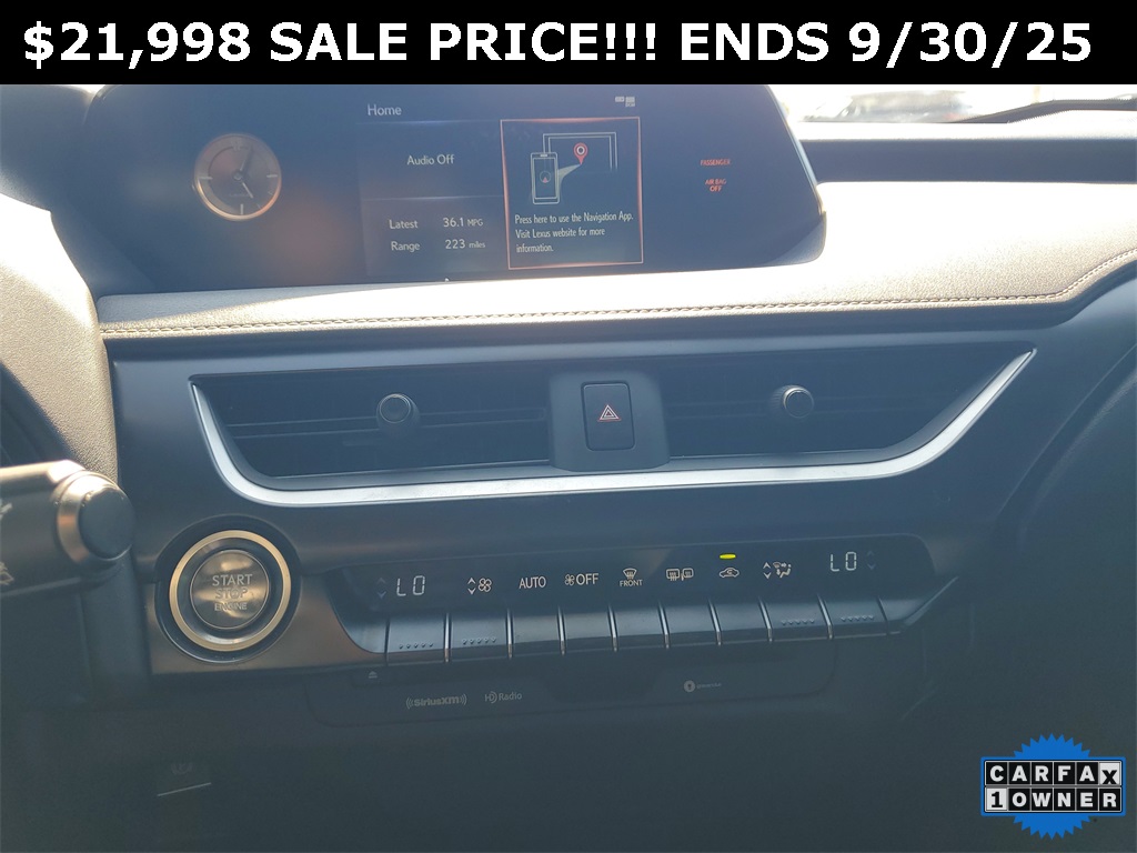 used 2020 Lexus UX car, priced at $22,588