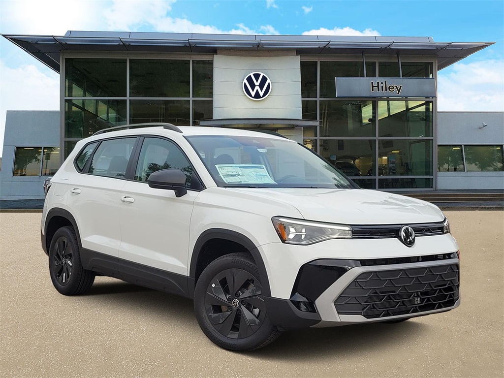 new 2025 Volkswagen Taos car, priced at $26,159