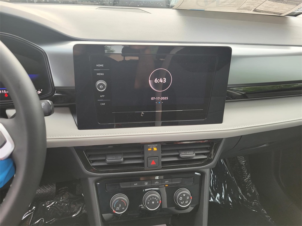 new 2025 Volkswagen Taos car, priced at $26,159