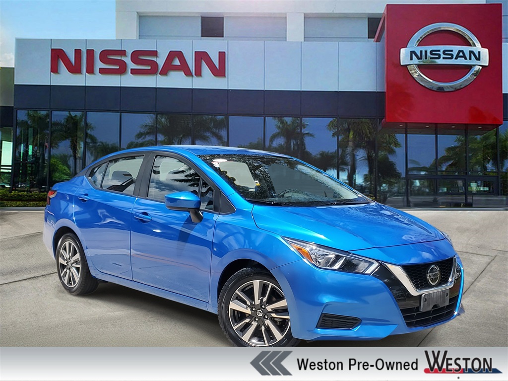 used 2022 Nissan Versa car, priced at $14,895