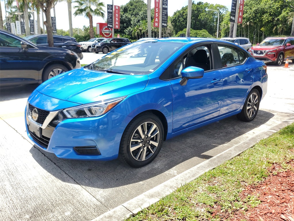 used 2022 Nissan Versa car, priced at $14,894