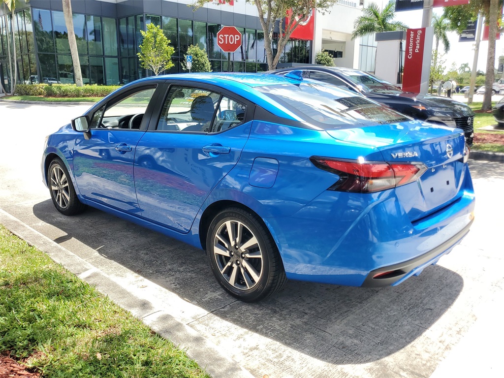 used 2022 Nissan Versa car, priced at $14,894