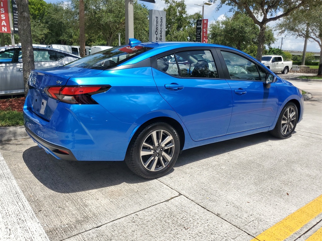 used 2022 Nissan Versa car, priced at $14,894