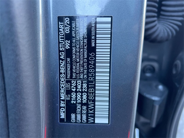 used 2020 Mercedes-Benz C-Class car, priced at $25,911