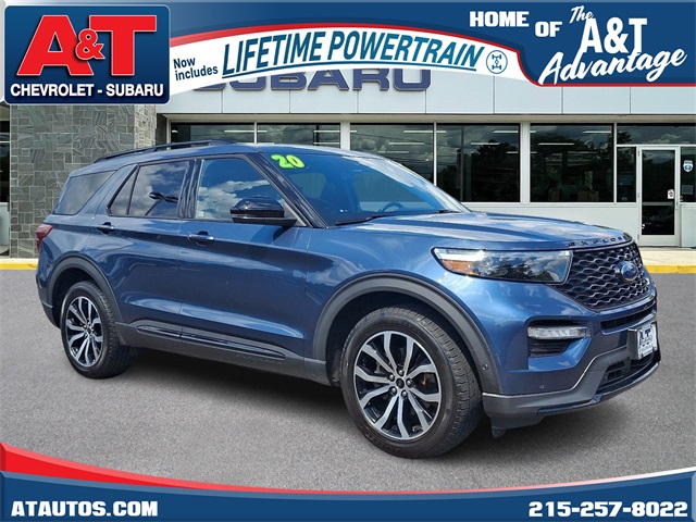 used 2020 Ford Explorer car, priced at $29,798