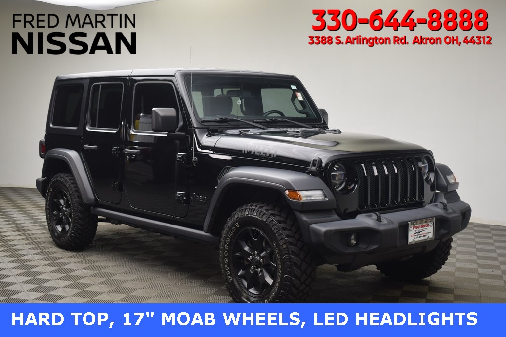 used 2020 Jeep Wrangler car, priced at $29,434