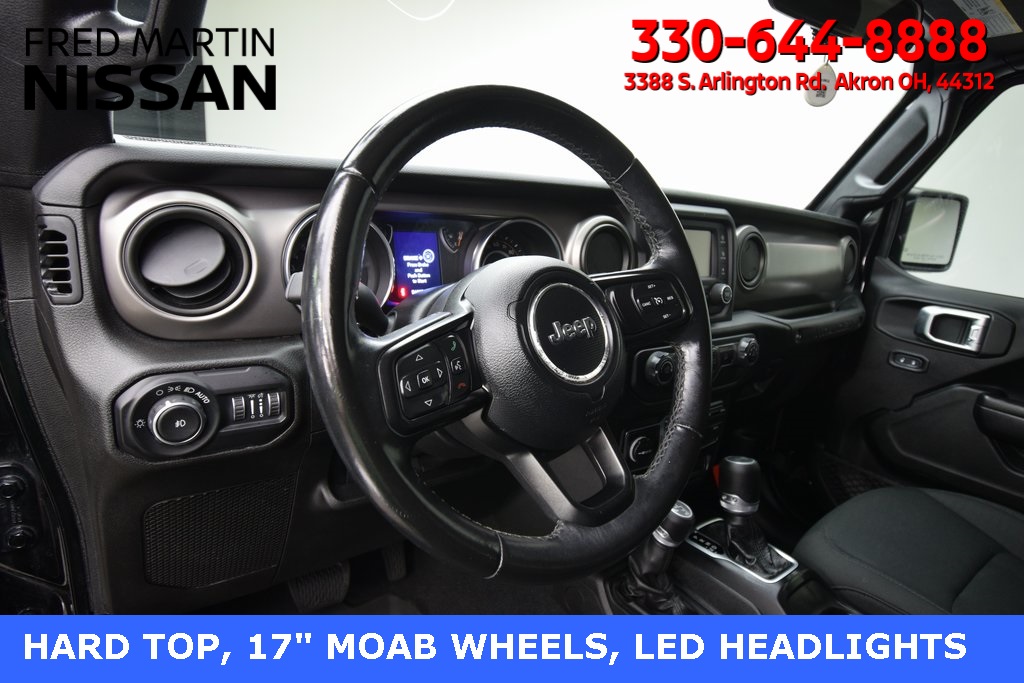 used 2020 Jeep Wrangler car, priced at $27,440