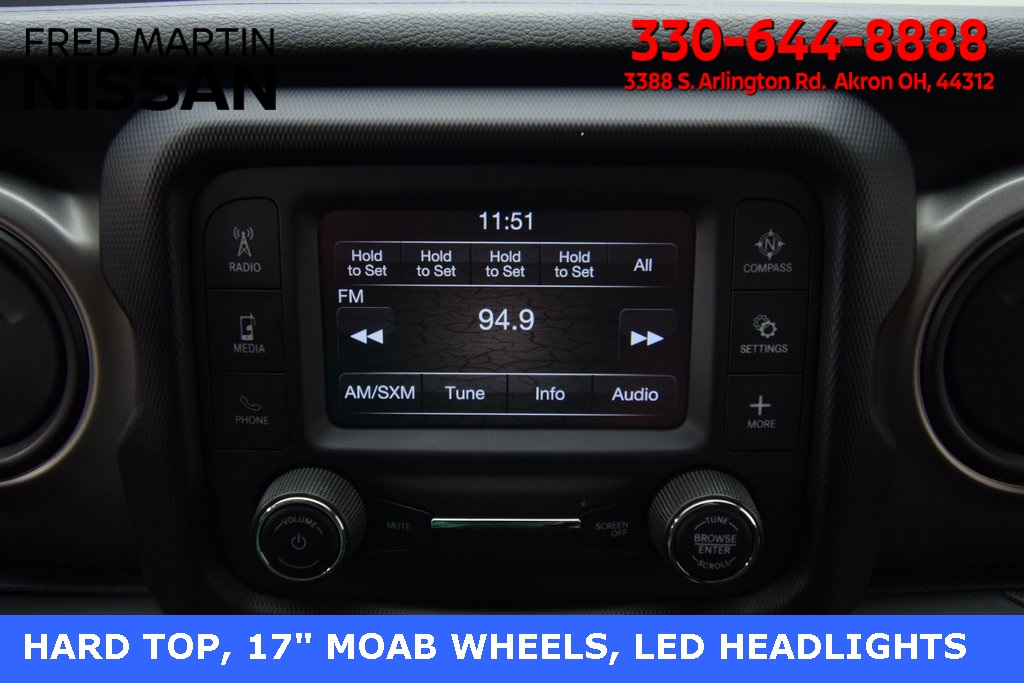 used 2020 Jeep Wrangler car, priced at $27,440