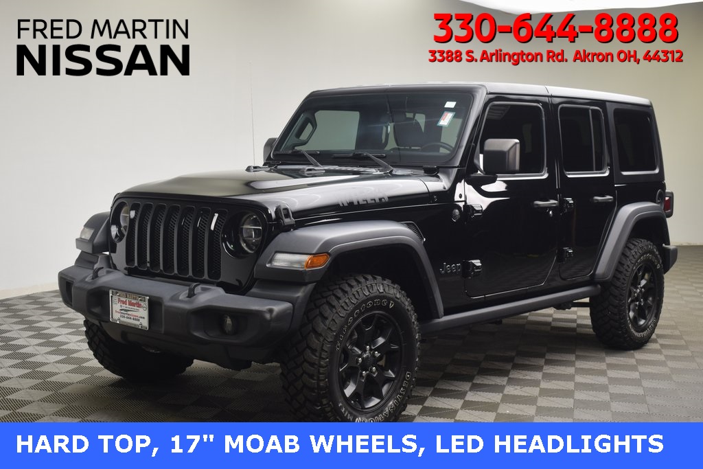 used 2020 Jeep Wrangler car, priced at $27,440