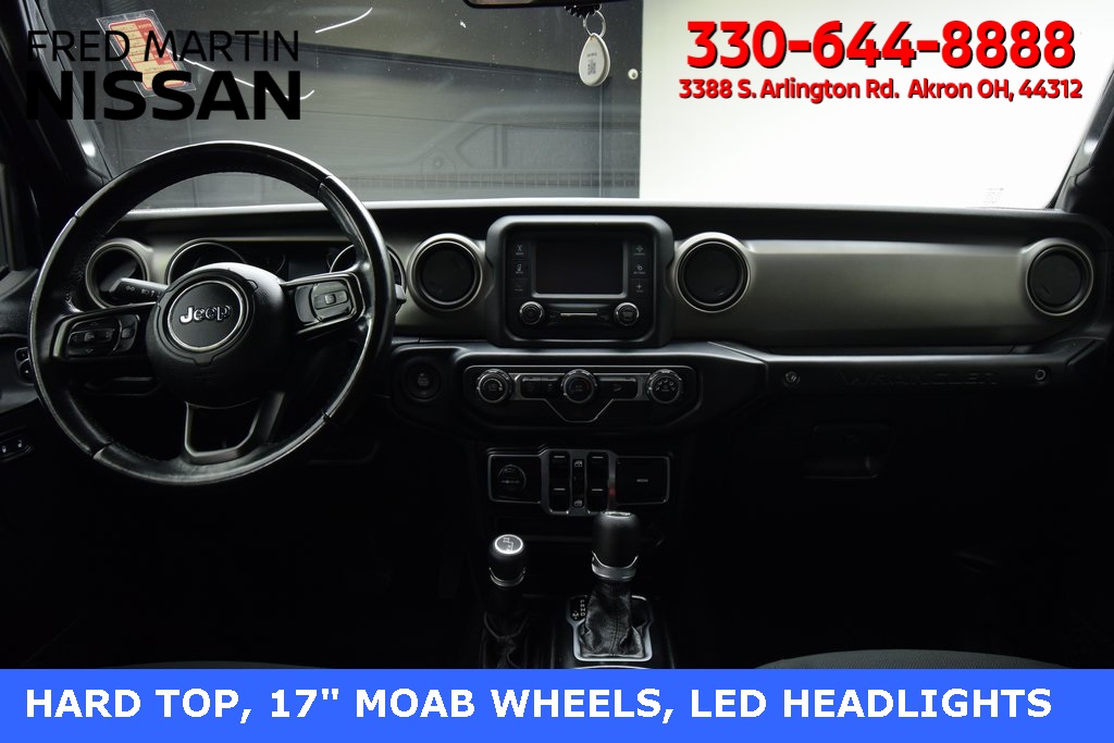 used 2020 Jeep Wrangler car, priced at $27,440