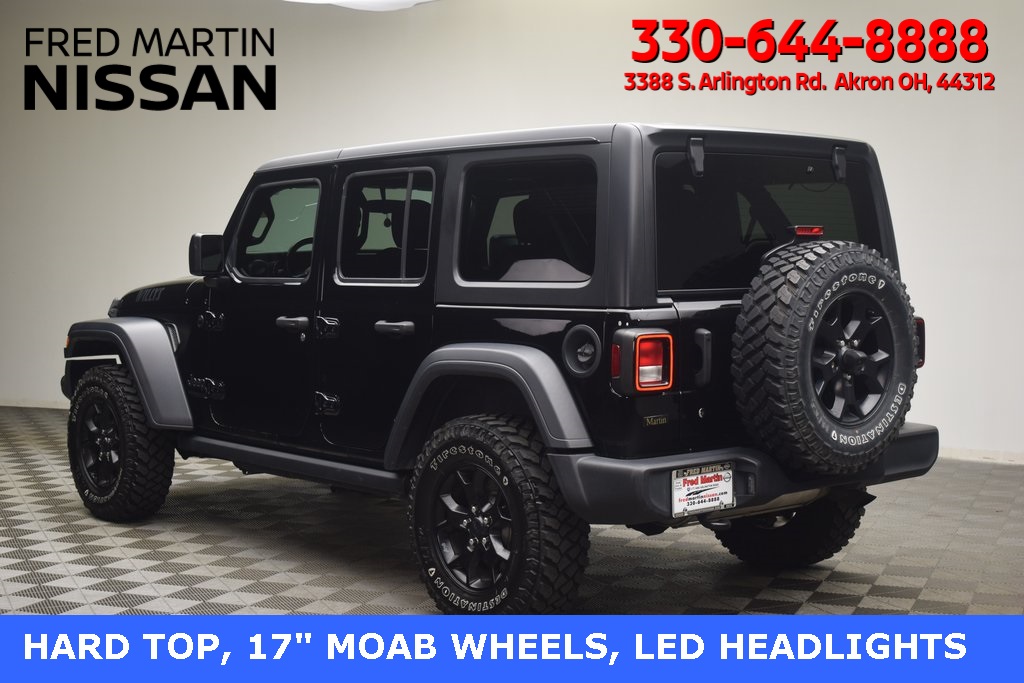 used 2020 Jeep Wrangler car, priced at $27,440