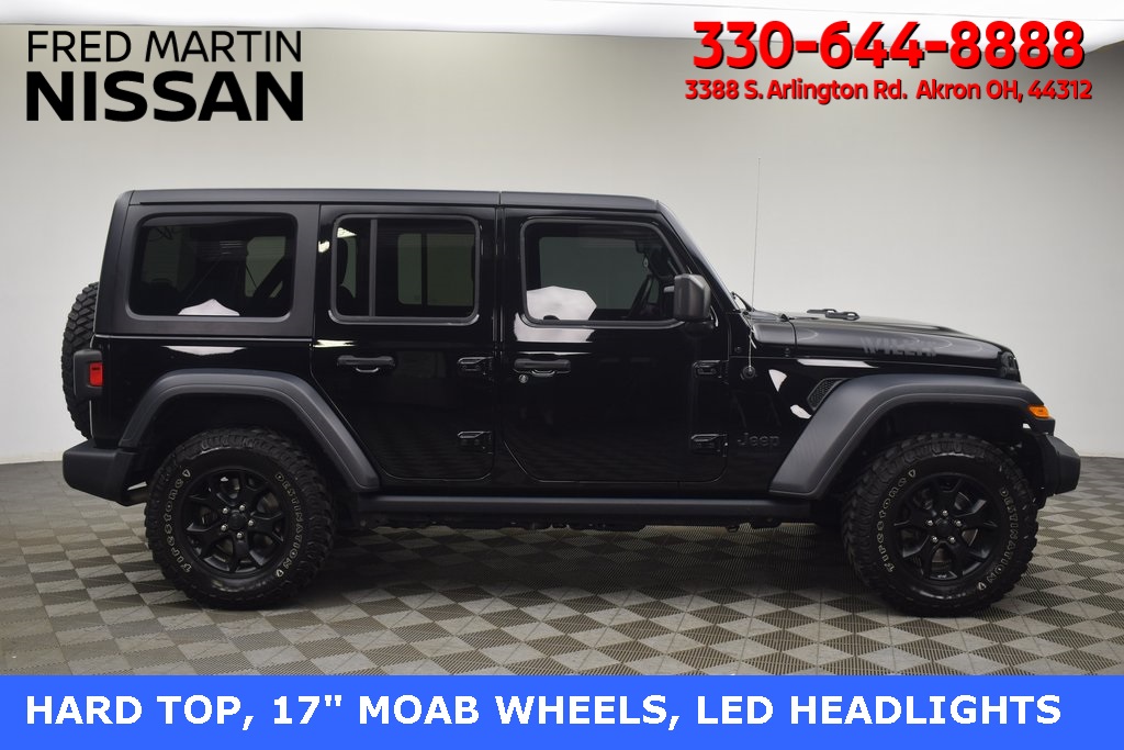 used 2020 Jeep Wrangler car, priced at $27,440