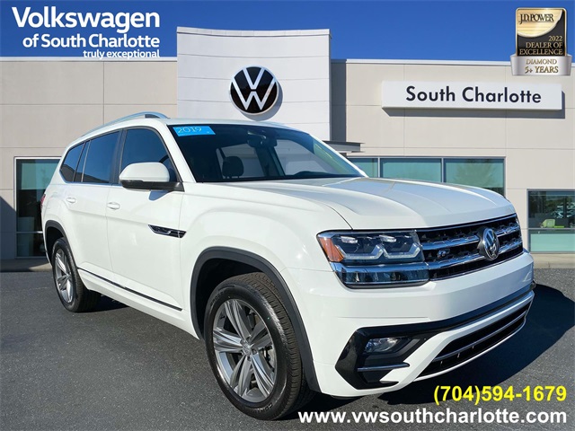 used 2019 Volkswagen Atlas car, priced at $21,657