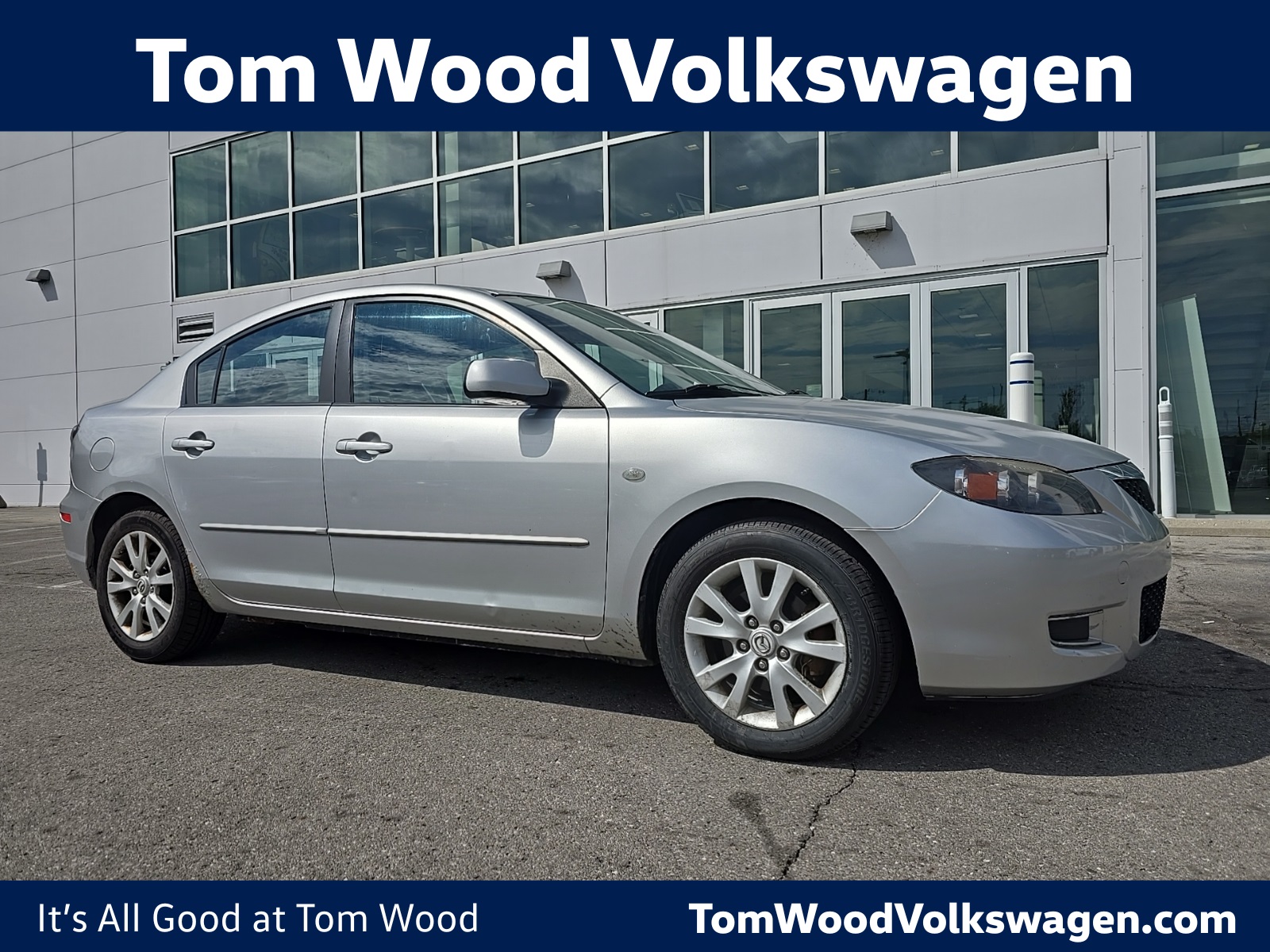 used 2008 Mazda Mazda3 car, priced at $5,000