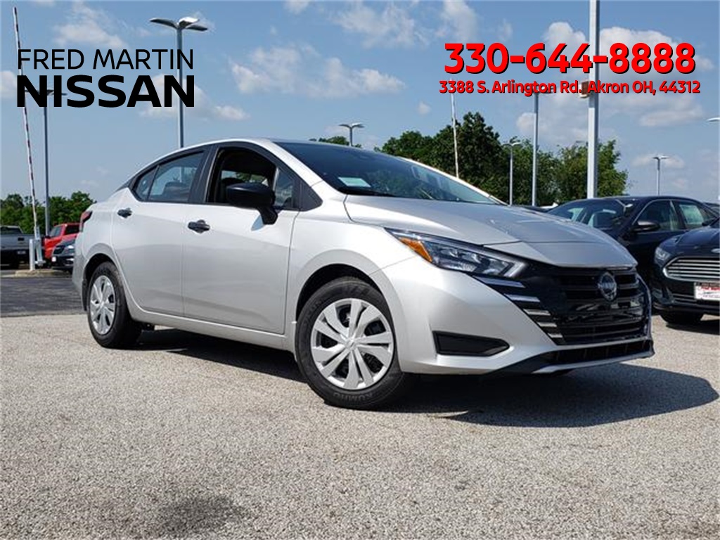 new 2025 Nissan Versa car, priced at $20,398