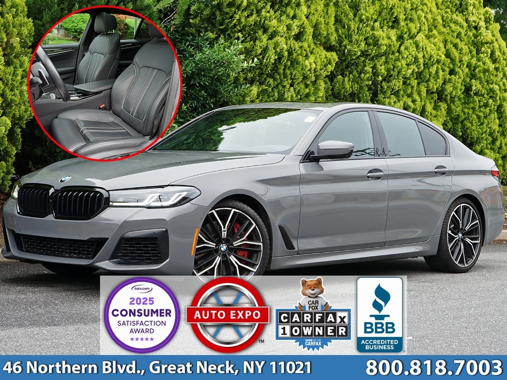 used 2022 BMW 5-Series car, priced at $41,095