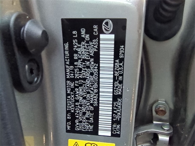 used 2019 Lexus ES car, priced at $27,911