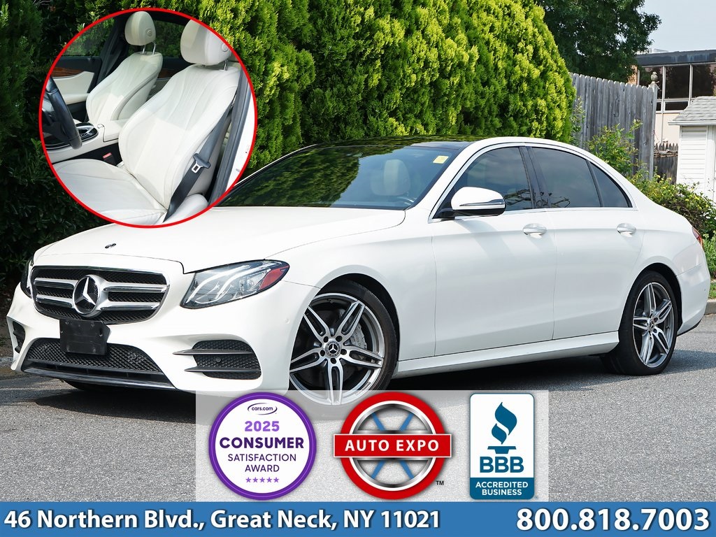 used 2018 Mercedes-Benz E-Class car, priced at $17,495