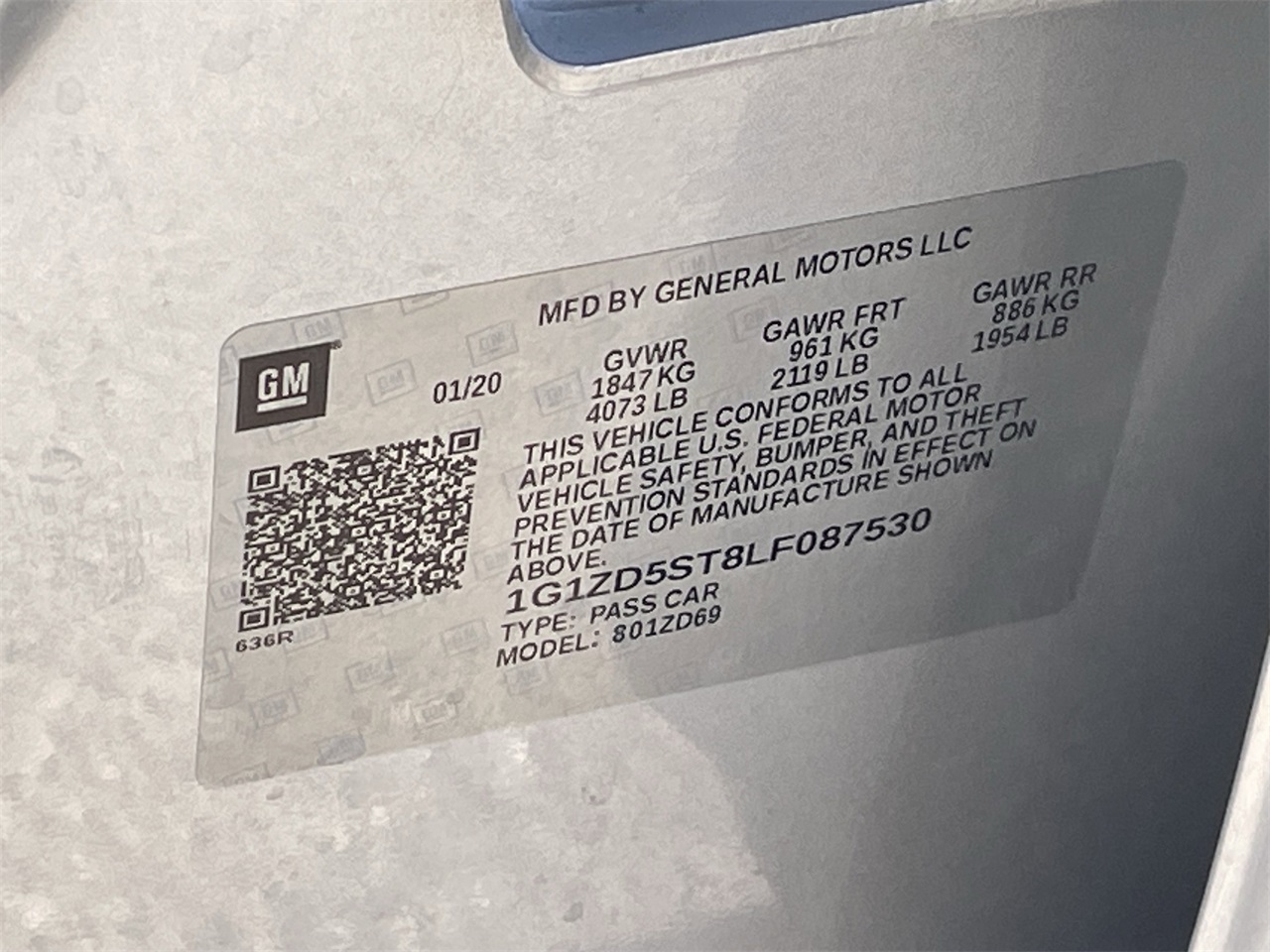 used 2020 Chevrolet Malibu car, priced at $16,168