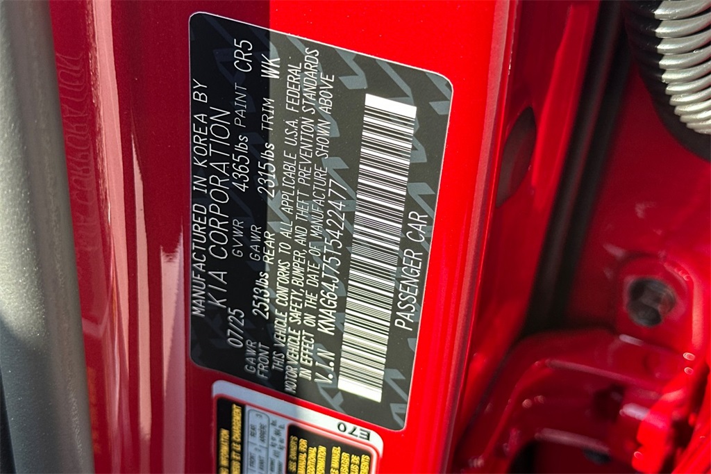 new 2026 Kia K5 car, priced at $31,610