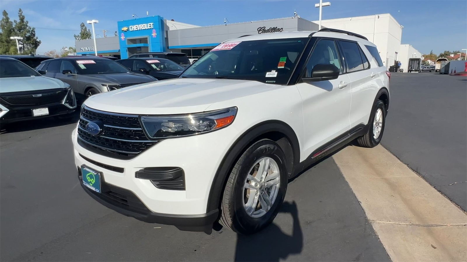 used 2020 Ford Explorer car, priced at $20,991