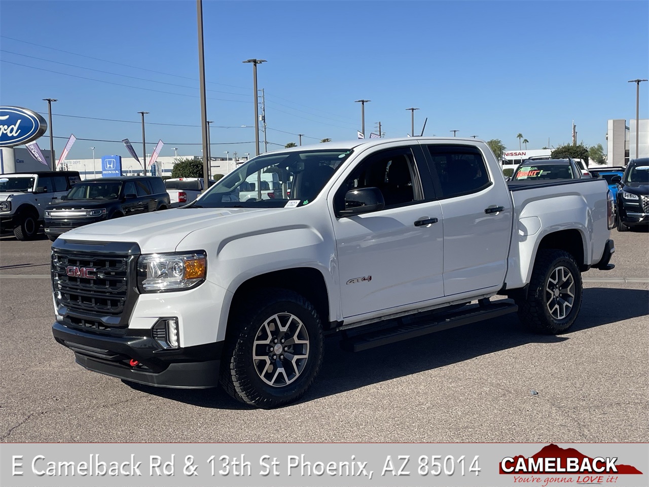 used 2022 GMC Canyon car, priced at $36,300