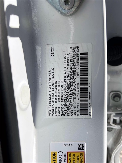 used 2023 Acura Integra car, priced at $24,882