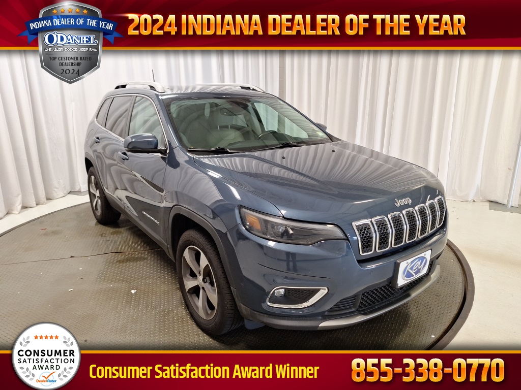 used 2021 Jeep Cherokee car, priced at $23,749